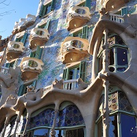Barcelona, Casa Batlló. EASL European Association for the Study of the Liver