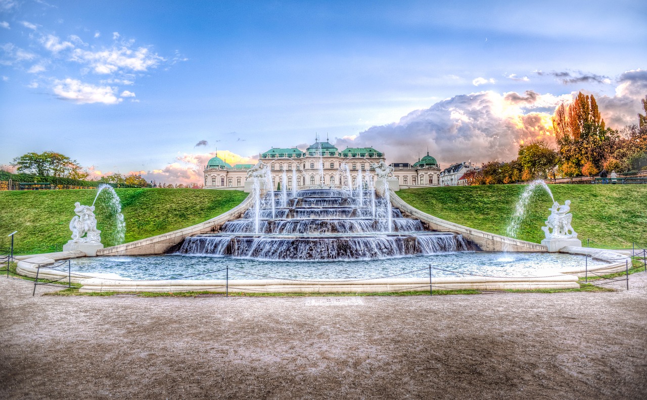 Belvedere-Schlossgarten Wien