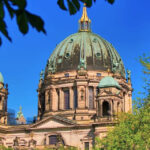 Berlin Cathedral, hidden by trees